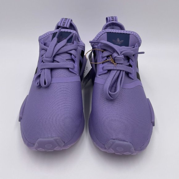 adidas NMD R1 Purple Womens Shoes - Picture 3 of 8